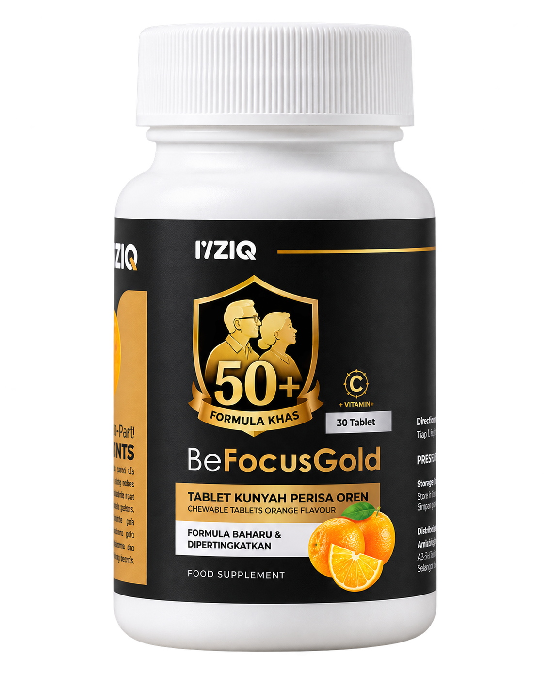 Pek produk BeFocusGold 50+ IYZIQ